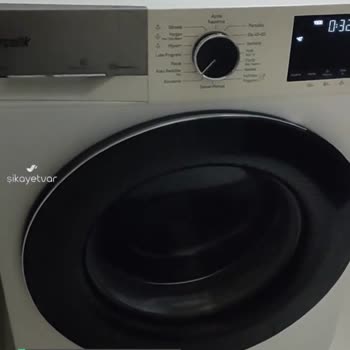 Arçelik Çamaşır Makinesinin Gürültü Ve Sarsıntı İle Çalışması