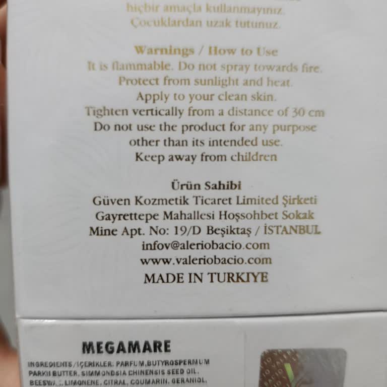 Megamare Parfümünde Kalıcılık Sorunu