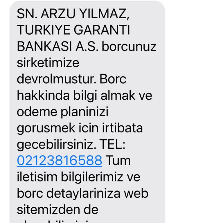 Haksız Borç İddiasıyla Rahatsız Ediliyorum