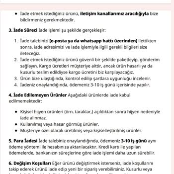 Sipariş Sonrası İletişim Eksikliği Ve Cevapsızlık