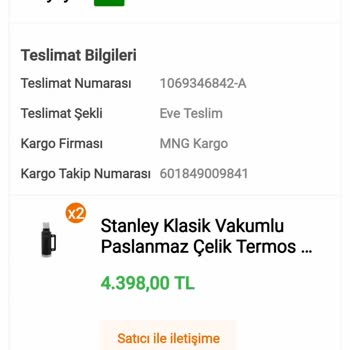 Stanley Termos Hayal Kırıklığı: Yırtık Conta Ve Eksik Kılavuz