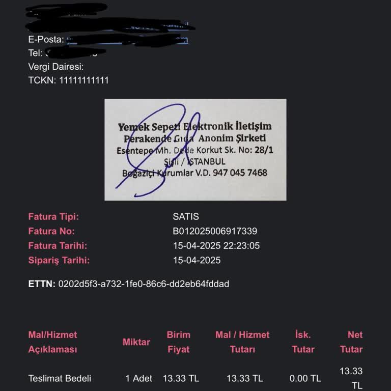 Kaybolan Sipariş Ve Yetersiz Müşteri Hizmetleri: Çavuş Usta'da Hayal Kırıklığı