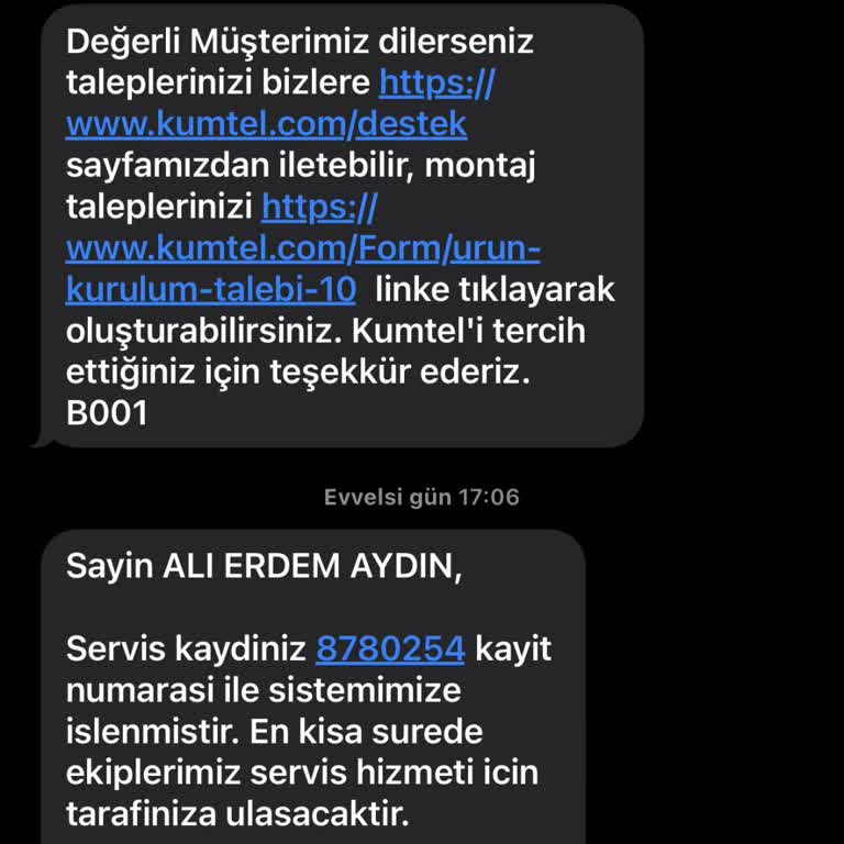 Ankastre Set Kurulumunda Yaşanan Uzun Bekleyiş Ve İletişim Sorunları