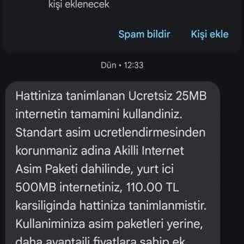 Otomatik Paket Yenileme Sorunu Ve Ulaşılmaz Müşteri Hizmetleri