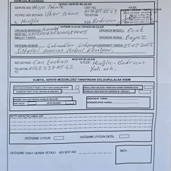 Hepsiburada'da Kumtel Ankastre Seti Kurulum Sorunu Ve İletişimsizlik