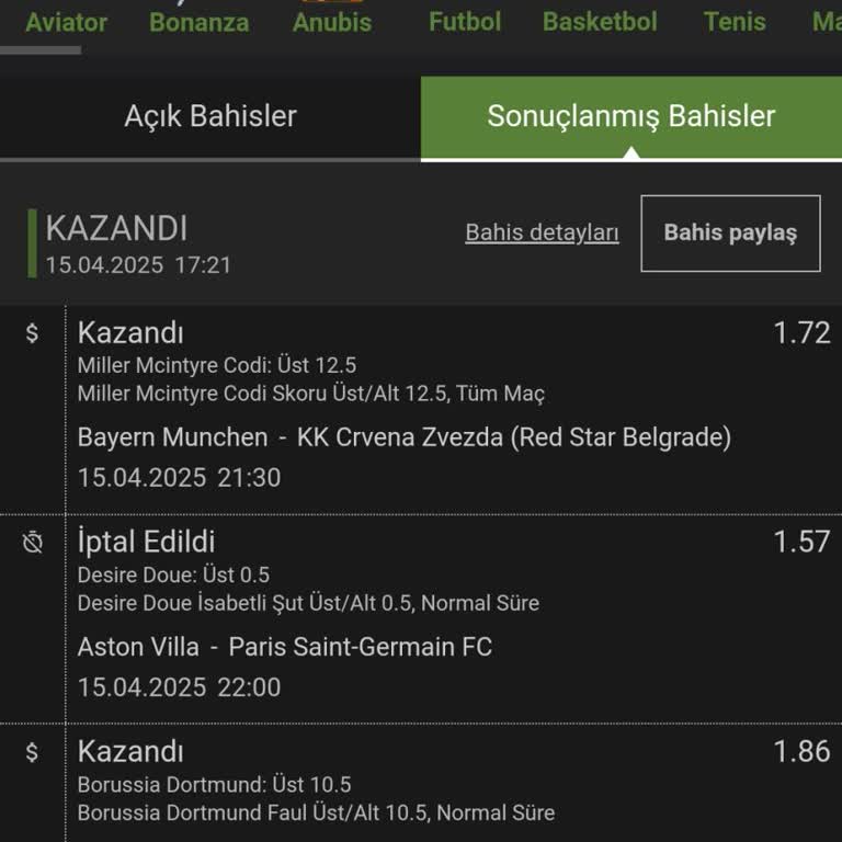 Kazanan Bahis İptali Ve Eksik Kazanç Sorunu