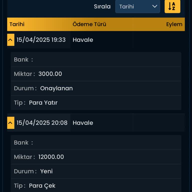 Bonus Ve Çekim Sorunlarıyla Karşılaştım