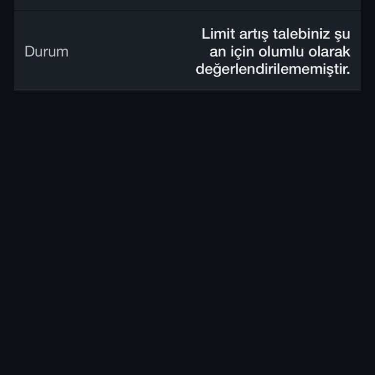 Garanti BBVA Düzenli Ödemelere Rağmen Kredi Kartı Limiti Yükselmiyor!