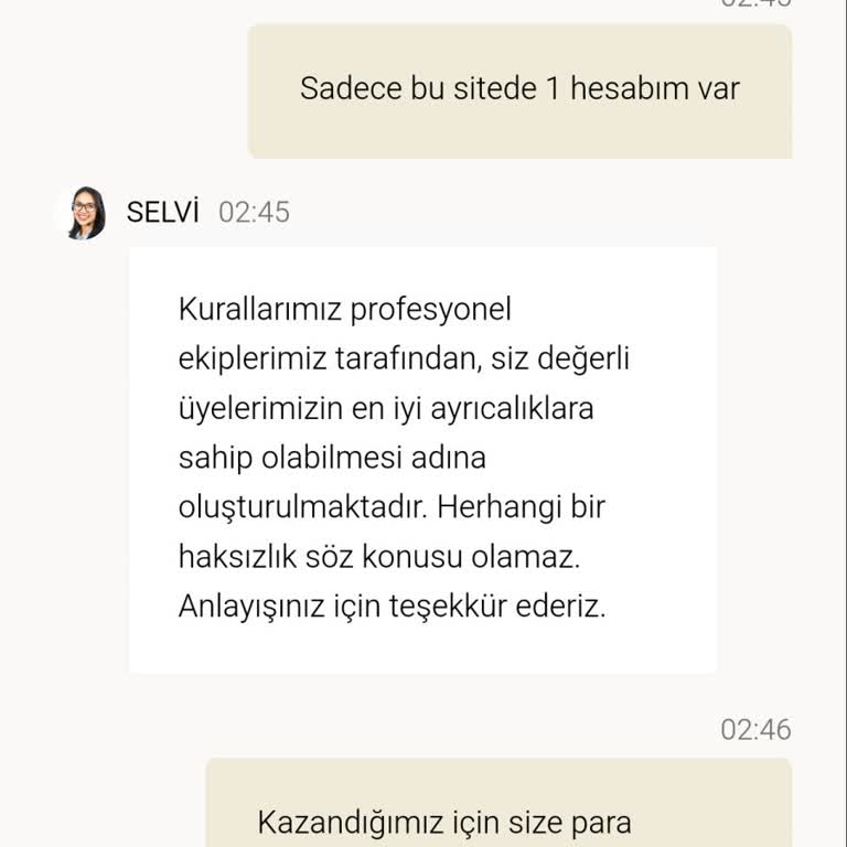 Kazandığım Parayı Alamadan Siteden Atıldım
