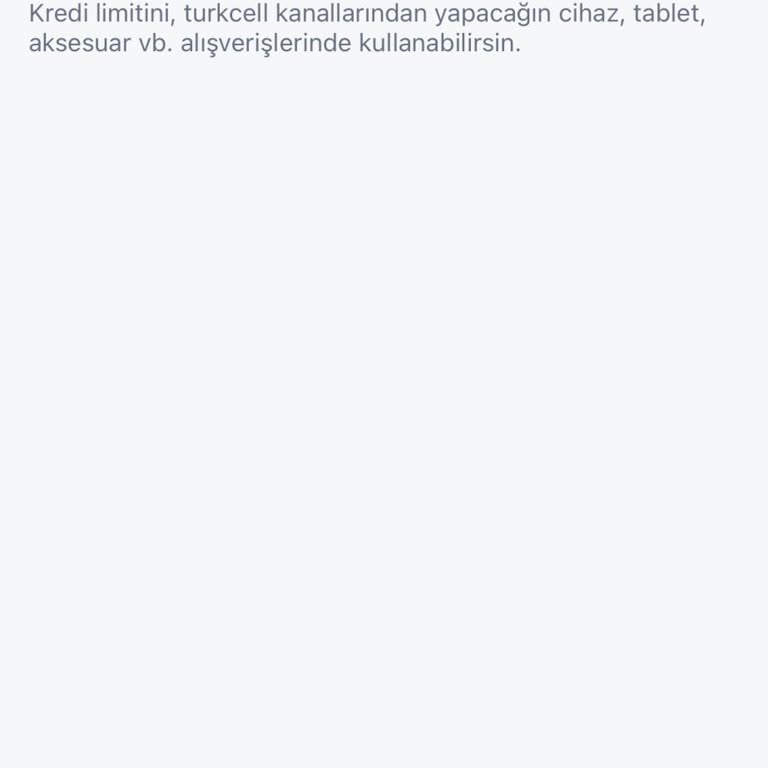 Turkcell Kredisi İle Trendyol Alışverişinde Sürekli Sorun