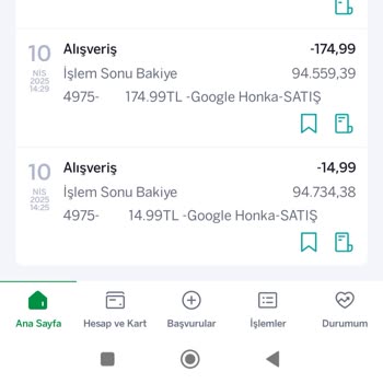 Haberim Olmadan Hesabımdan Çekilen Ödemeler