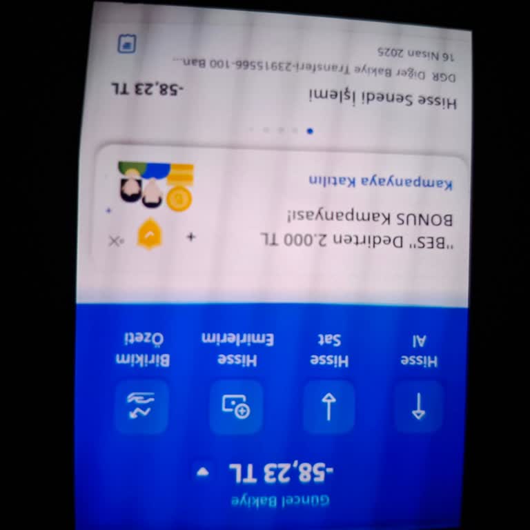 Beklenmedik Yatırım Hesabı Borcu Şoku