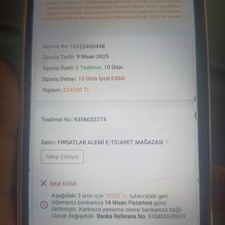 ECA Kombi Siparişi Ve İletişim Sorunları