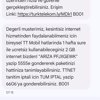 Türk Telekom'un Bitmeyen İnternet Sorunu Ve Yanlış Kod Problemi