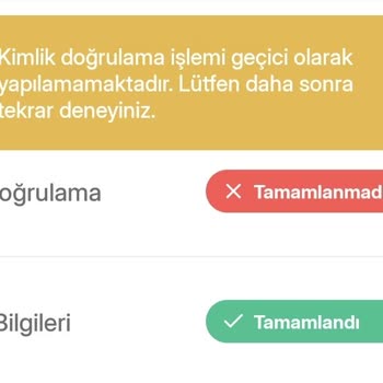 Kimlik Doğrulama Sürecinde Karşılaşılan Sorunlar Ve Müşteri Hizmetleri Deneyimi