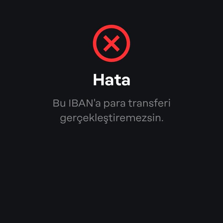 Papara'dan IBAN'a Para Gönderememe Sorunu