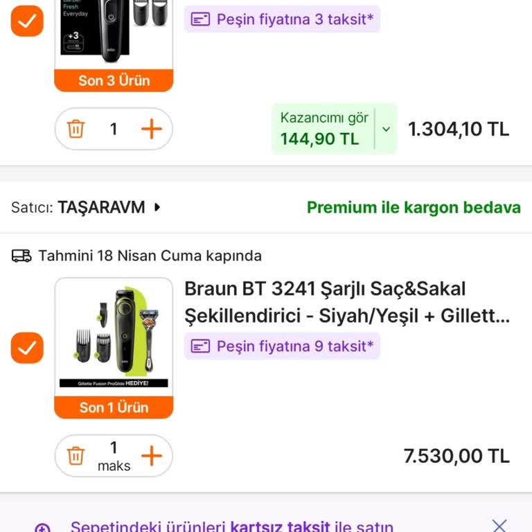 Değeri Düşük Ürünle Değişim Ve Fiyat Farkı Sorunu