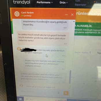 Trendyol Market İptal Politikası Adaletsizliği