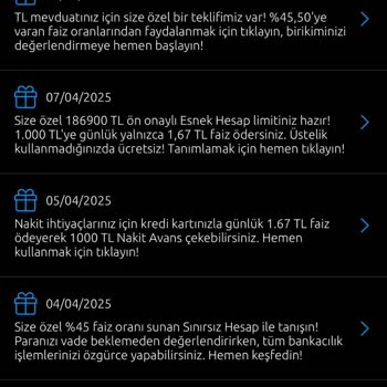 Yapı Kredi Bildirim Sorunu Ve Ücretli EFT Şikayeti