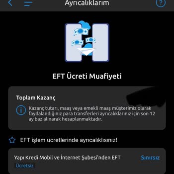 Yapı Kredi Bildirim Sorunu Ve Ücretli EFT Şikayeti