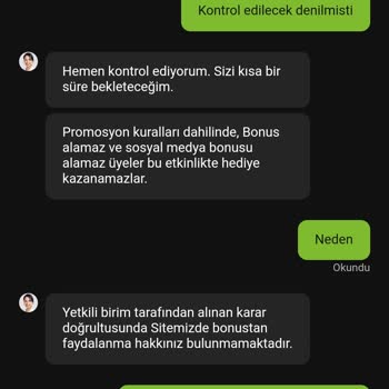 Dumanbet Çark Bonusunu Vermiyor