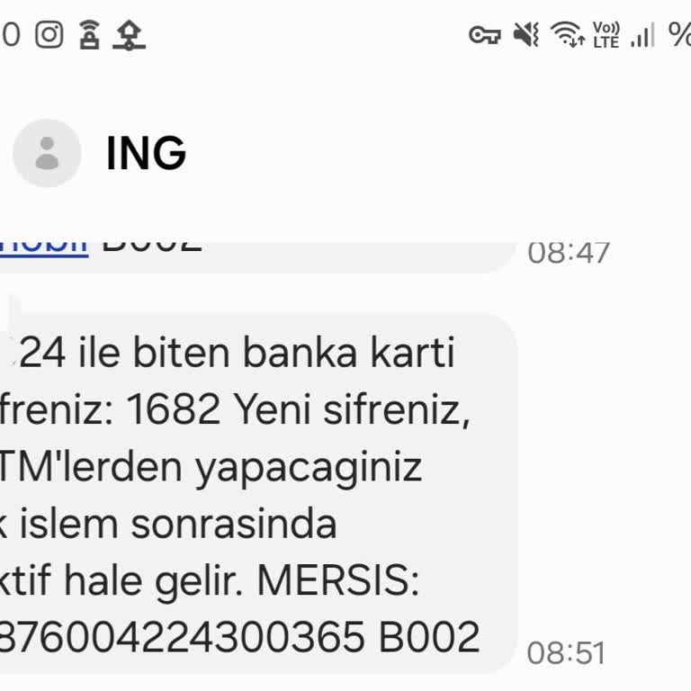 Banka Kartı Şifresi Bilgim Dışında Değiştirildi, Ödeme Yapılamadı