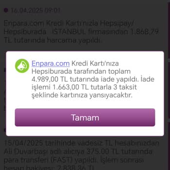 İptal Edilen Siparişin Ücreti Neden 3 Ayda İade Ediliyor