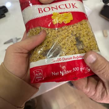 Boncuk Makarna'da Şüpheli Madde Endişesi