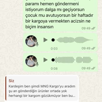 Kargo Gecikmesi Ve Kötü Müşteri Hizmeti
