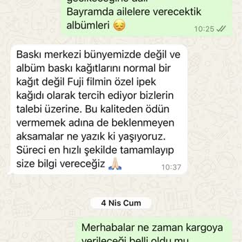Düğün Albümümüzü Hala Teslim Alamadık