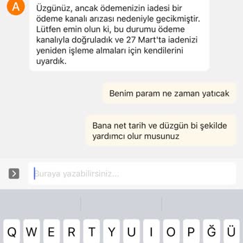 İade Sürecinde Gecikme Ve İlgisizlik Sorunu