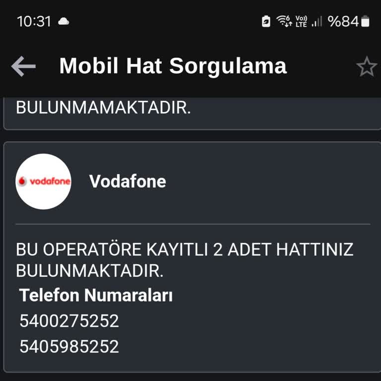 Habersiz Açılan Hat Ve Fatura Sorunu