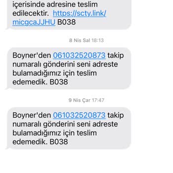 Boyner'den Paket Teslim Sorunu Ve İade Karmaşası