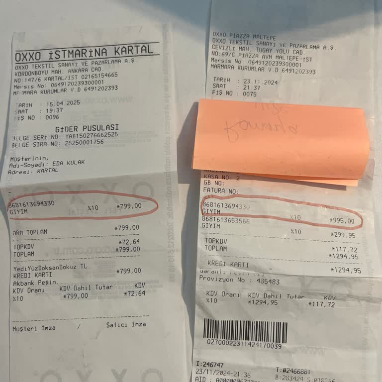 Oxxo Mağazasında Yanıltıcı Fiyatlandırma Ve Fiş Sorunu