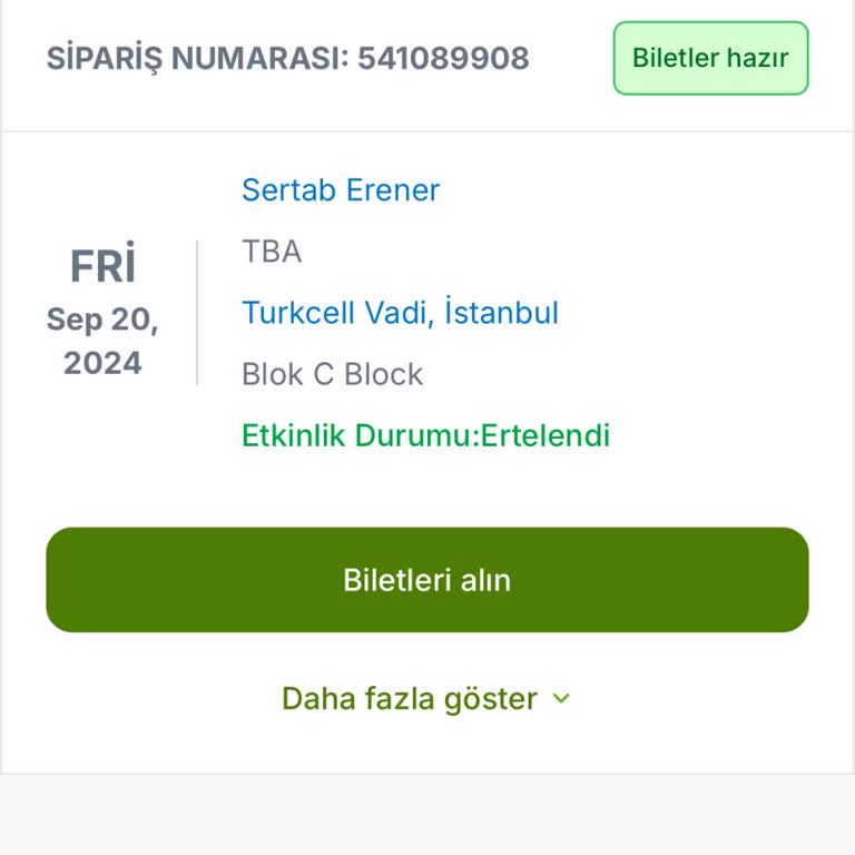 Viagogo'dan Bilet İadesi Sorunu