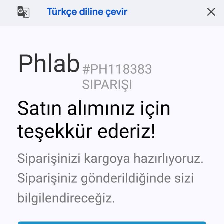 Phlab Kozmetik: Kargolama Sorunu Ve Yetersiz Müşteri Hizmeti