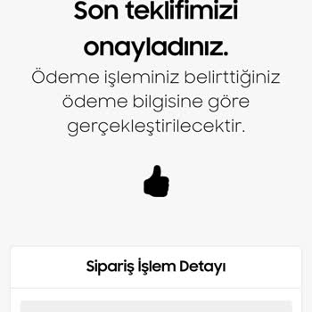 Samsung Takas Sürecinde EasyCep İle Ödeme Sorunu