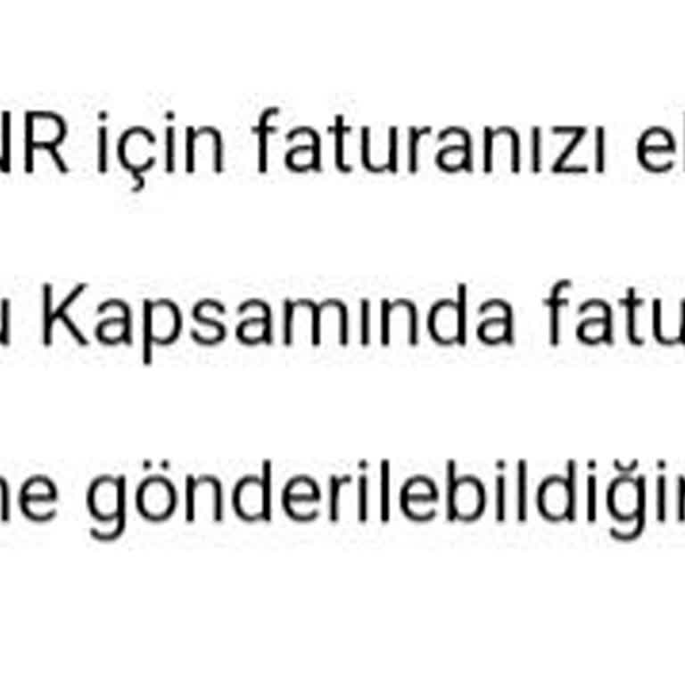 Pegasus'un Fatura Gönderim Sorunu