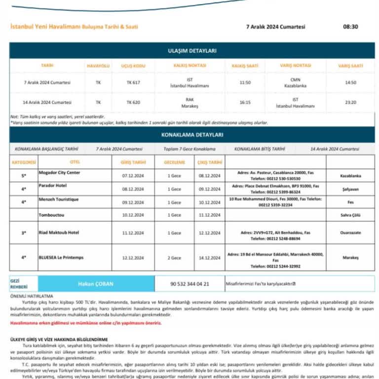 Rehber Fiyaskosu: Pronto Tour Kalitesine Yakışmadı