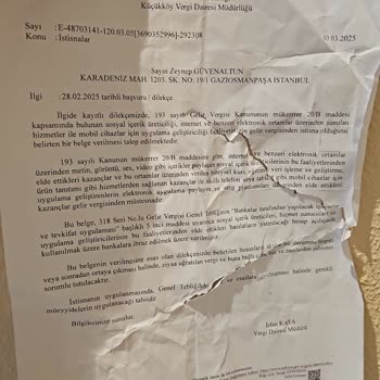 Aras Kargo İle Evrak Gönderiminde Yaşanan Sorun Ve İade Talebi