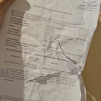 Aras Kargo İle Evrak Gönderiminde Yaşanan Sorun Ve İade Talebi