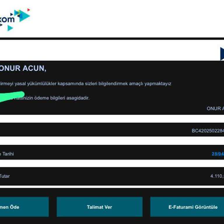 Türk Telekom Fatura Şoku Ve Müşteri Hizmetlerine Ulaşamama Sorunu