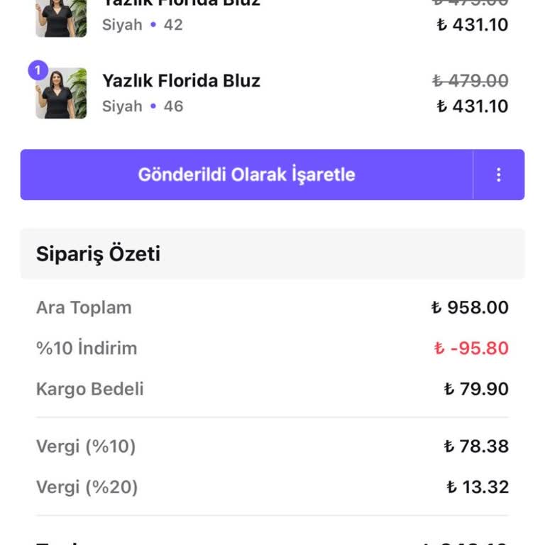 Butik Miss Karan Bayrama Yetişmeyen Sipariş Ve Sessiz Kalan Satıcı