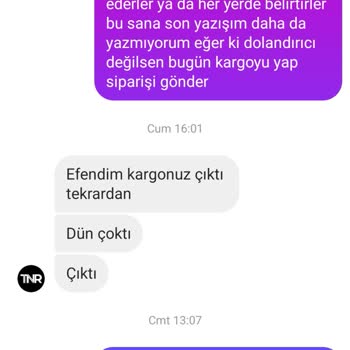 Sipariş Gönderilmeyen Ve İade Yapılmayan Alışveriş Sorunu