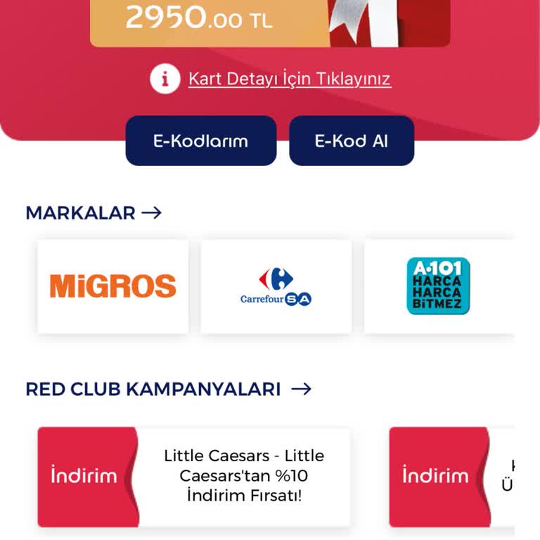 Edenred Uygulamasında QR Kod Sorunu