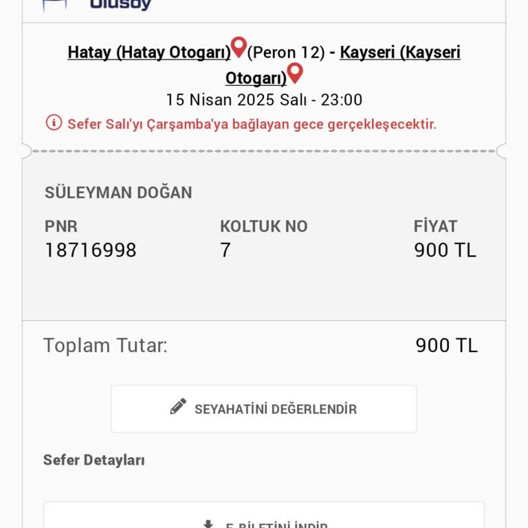 Otobüs Durağında Bekletildim, Cevap Alamadım!