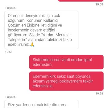 Teslim Edilmeyen Sipariş Ve Çözümsüzlük: Yemeksepeti'nde Yaşanan Hayal Kırıklığı