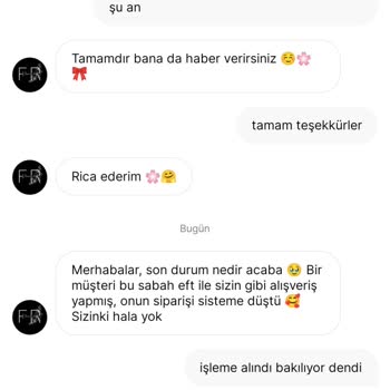 Gardrops'ta Kayıp Sipariş Ve İletişim Sorunu