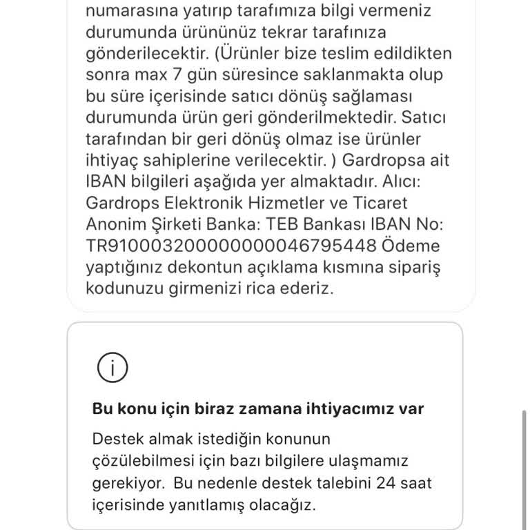 Yanlış Adrese İade Ve İletişimsizlik Sorunu