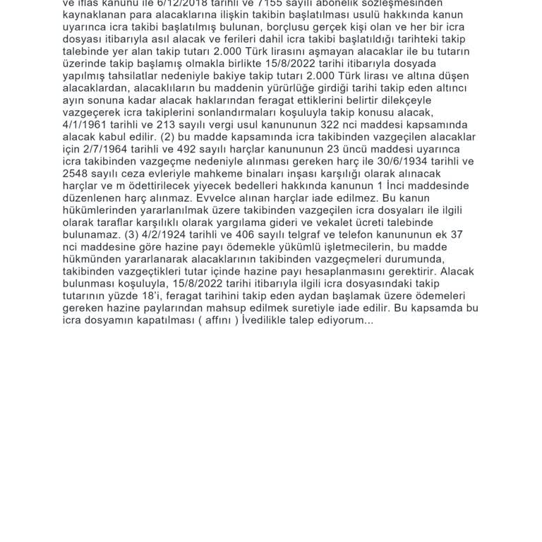 Turkcell'in Silinmeyen Borçları Ve İcra Dosyası Sorunu